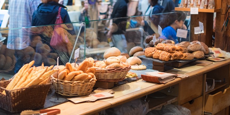 Traditional Polish market