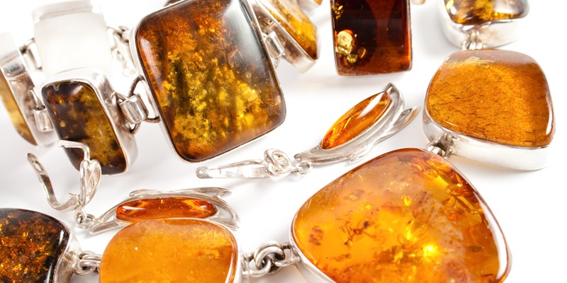 Amber ring