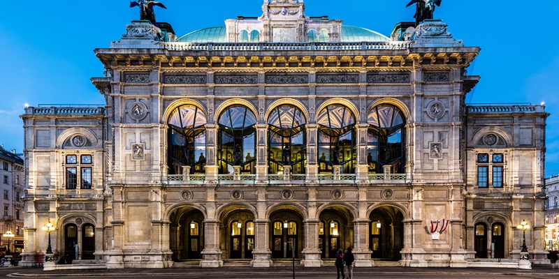 Facade of Vienna Staatsoper - Opera House